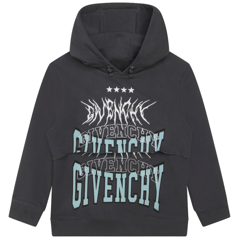 New Logo Hoodie|Grey|4 Years|6 Years|8 Years|10 Years|12 Years|14 Years
