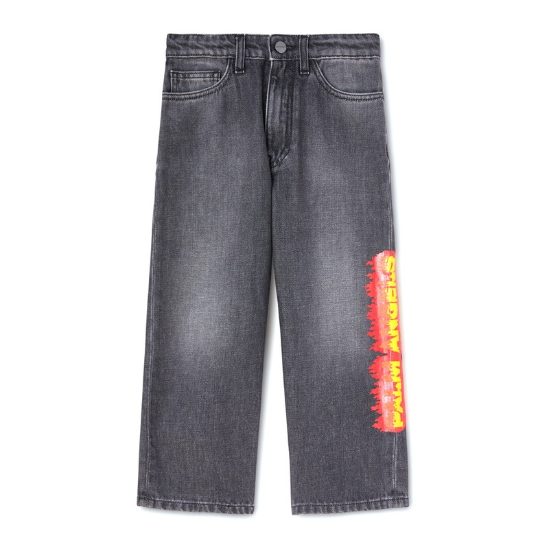 Pa Flames Med Wash Denim Pants