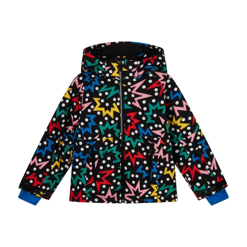 Scribbles Snow Jacket|Multi-Colored|3 Years|4 Years|6 Years|8 Years|10 Years|12 Years