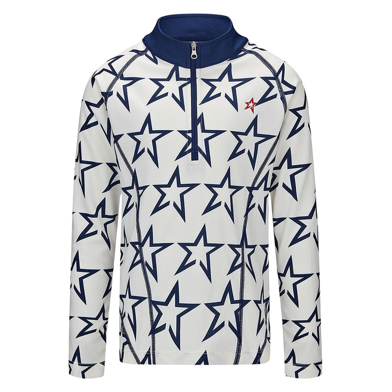 Thermal Half Zip Top|White|4 Years|6 Years|8 Years|10 Years|12 Years|14 Years