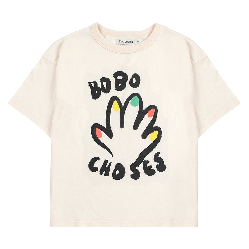 Bobo Choses High Five T-shirt|Ivory|4 Years|6 Years|8 Years|10 Years|12 Years