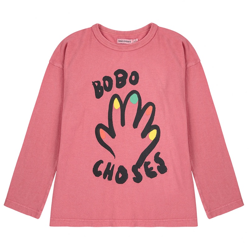 Bobo Choses High Five T-shirt|Red|4 Years|6 Years|8 Years|10 Years