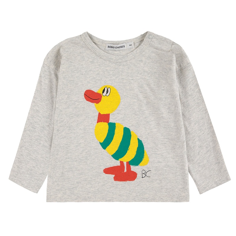 Bobo Choses Striped Duck T-shirt