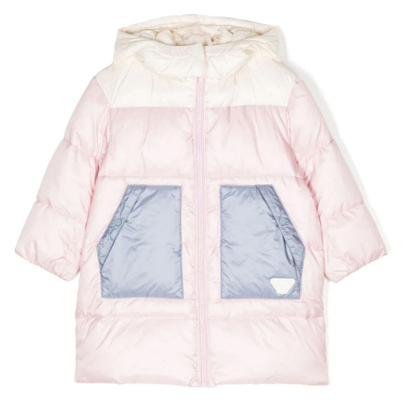 Logo Plaque Puffer Jacket|Multi-Colored|12 Months|18 Months|2 Years|3 Years