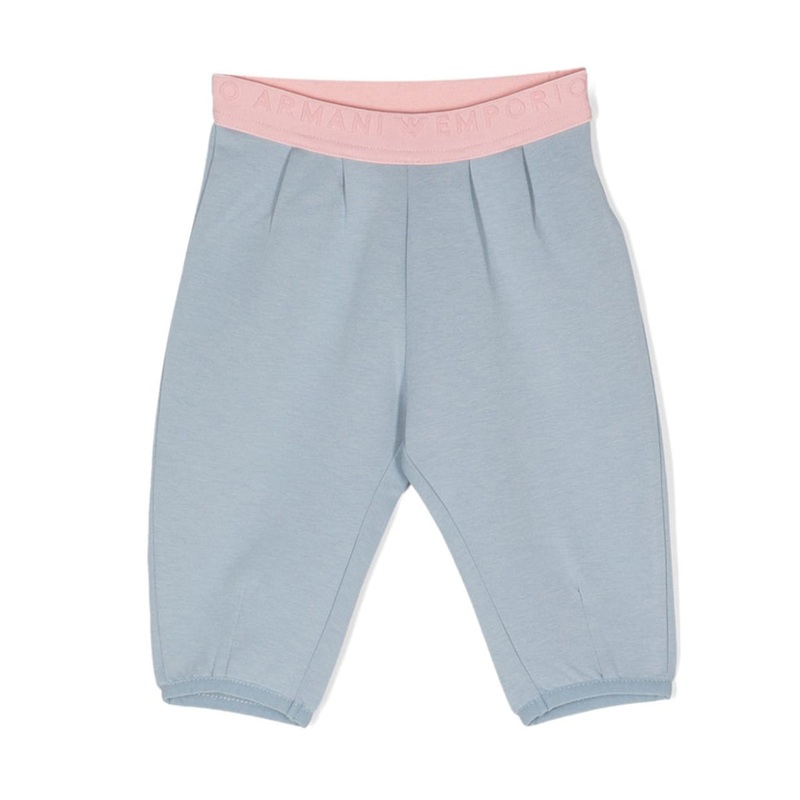 Logo Waistband Tapered Track Pants