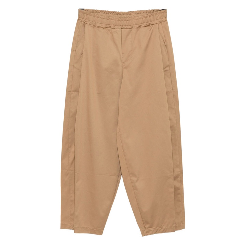 MSGM Kids Wide Trousers|Brown|12 Years|14 Years