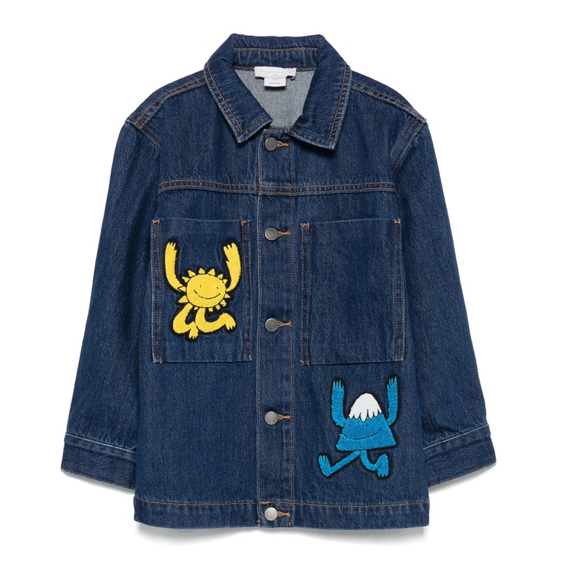 Stella McCartney Kids Earth Gang Denim Jacket