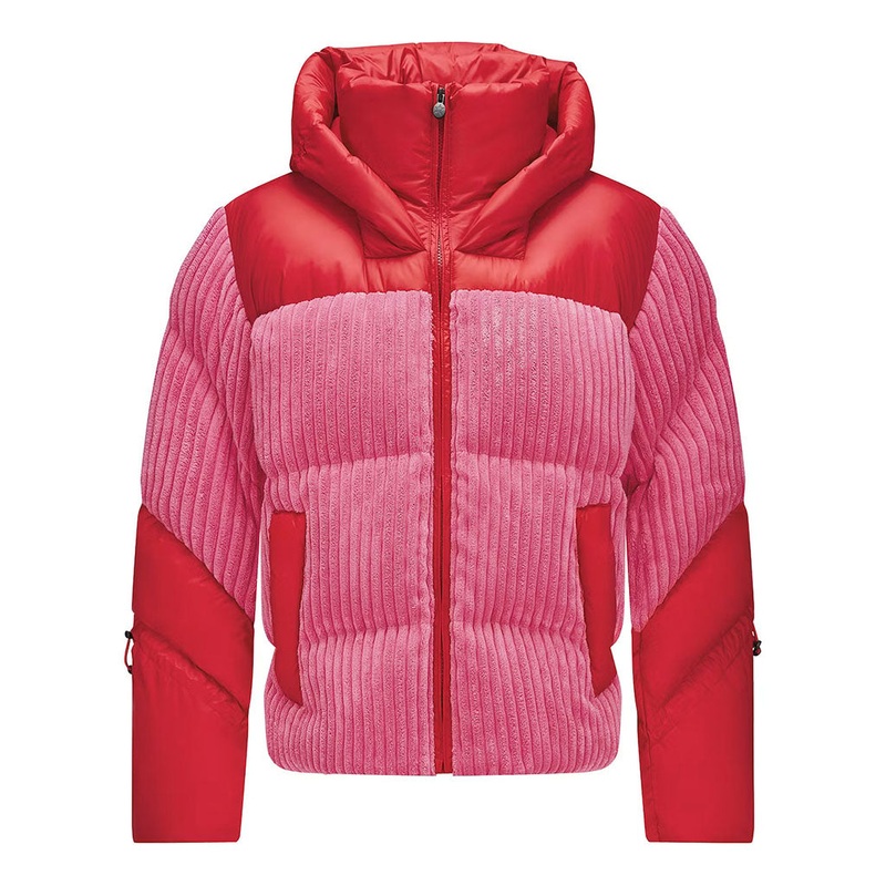Zao Short Down Jacket|Red|Large|Medium|Small