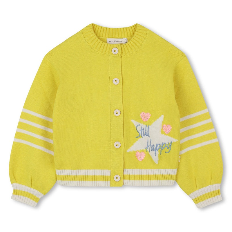 Billieblush Knitted Cardigan|Yellow|3 Years|4 Years|6 Years|8 Years|10 Years