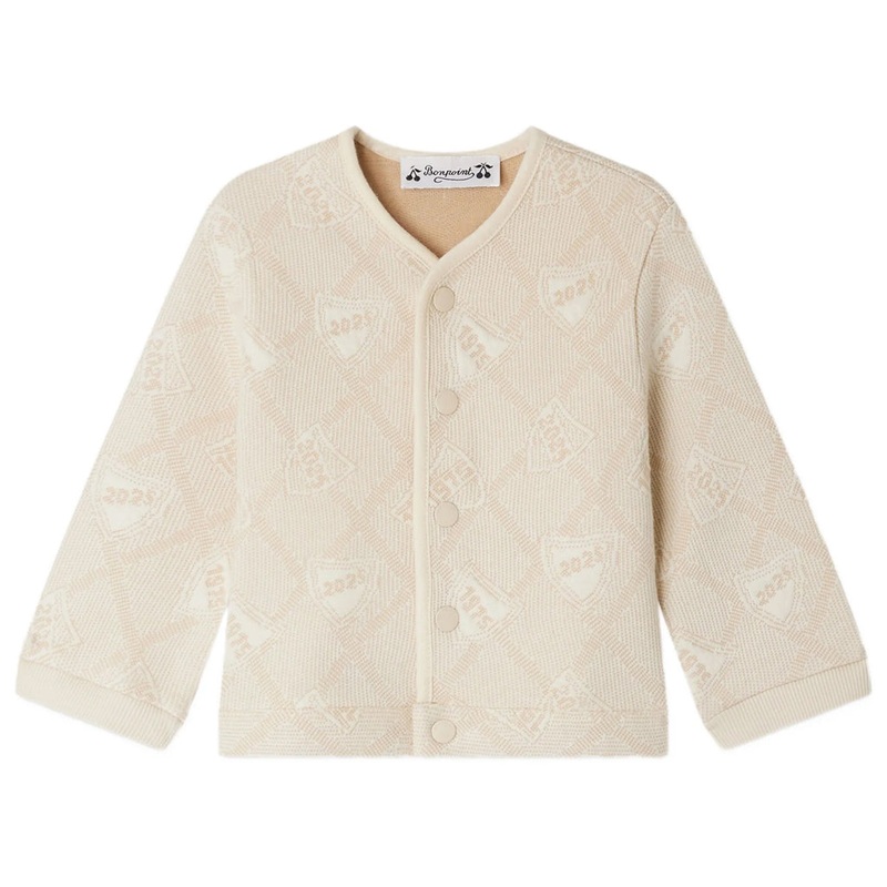 Bonpoint Eris Sweatshirt|Beige|6 Months|12 Months|18 Months|2 Years|3 Years