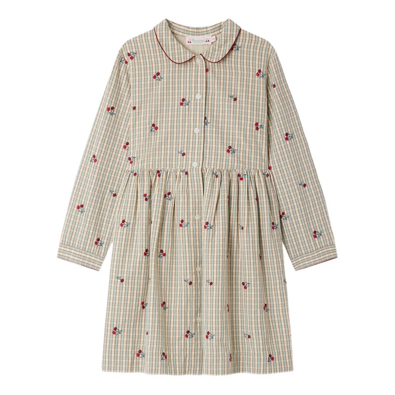 Bonpoint Janessa Dress|Multi-Colored|4 Years|6 Years|8 Years|10 Years|12 Years|14 Years