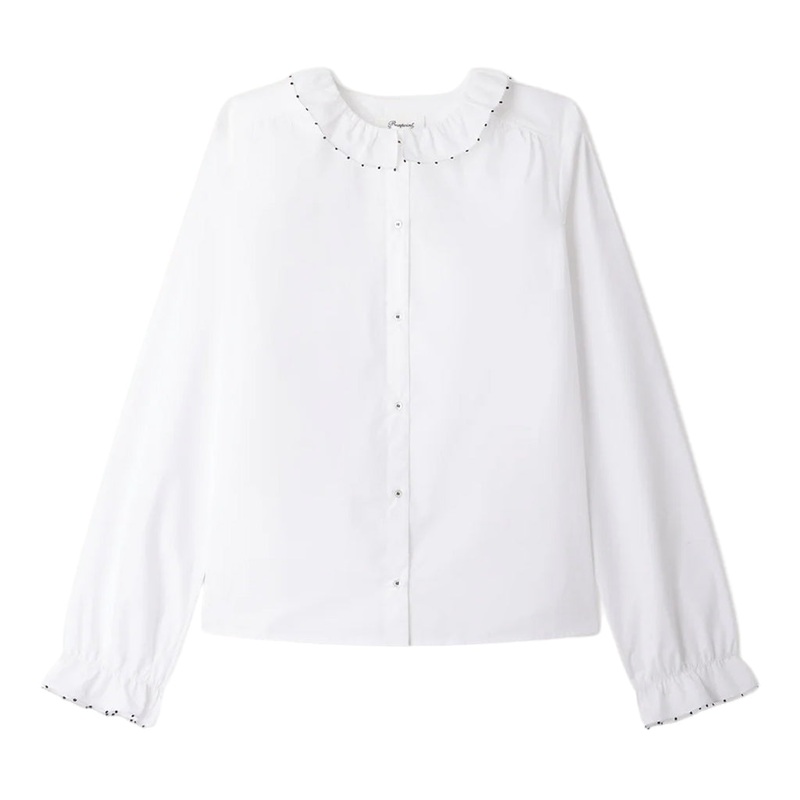 Bonpoint Joba Blouse|Ivory|34 IN (Waist)|36 IN (Waist)|38 IN (Waist)|40 IN (Waist)