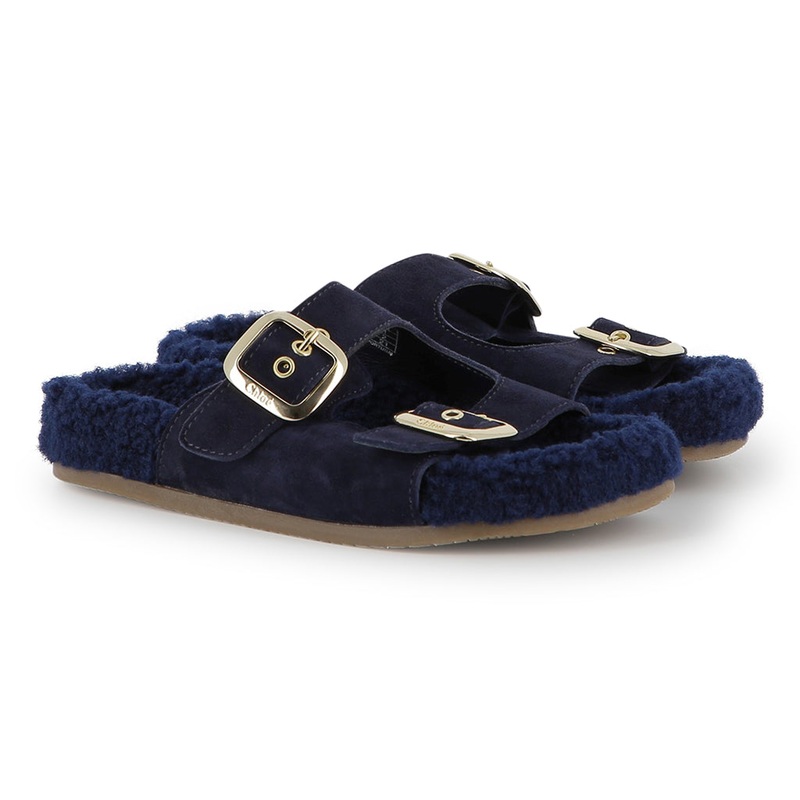 Chlo Kids Buckle Sandals|Navy|31 EU|32 EU|33 EU|34 EU|35 EU|36 EU|37 EU|38 EU