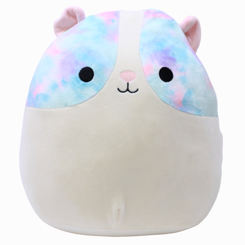 Squishmallows 12-Inch Core Fantasy Squad  Tie-Dye Guinea Pig Rhys