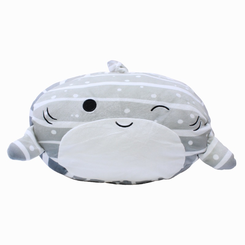 Squishmallows 12-Inch Stackables Sealife Squad  Grey Whale Shark Sachie
