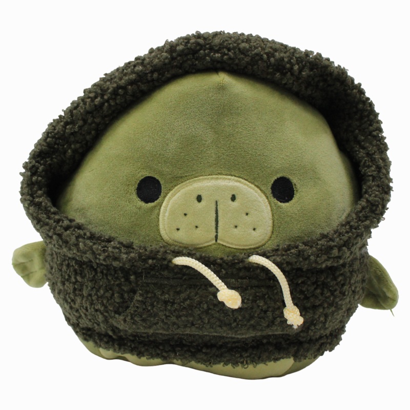 Squishmallows 7.5-Inch Style Squad  Olive Tonal Manatee Wooster