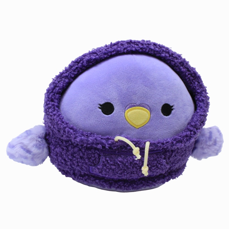 Squishmallows 7.5-Inch Style Squad  Purple Tonal Parakeet Anoushka