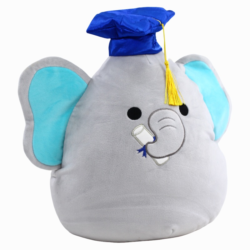 Squishmallows Seasonal Squad  Lemus the Grey Elephant