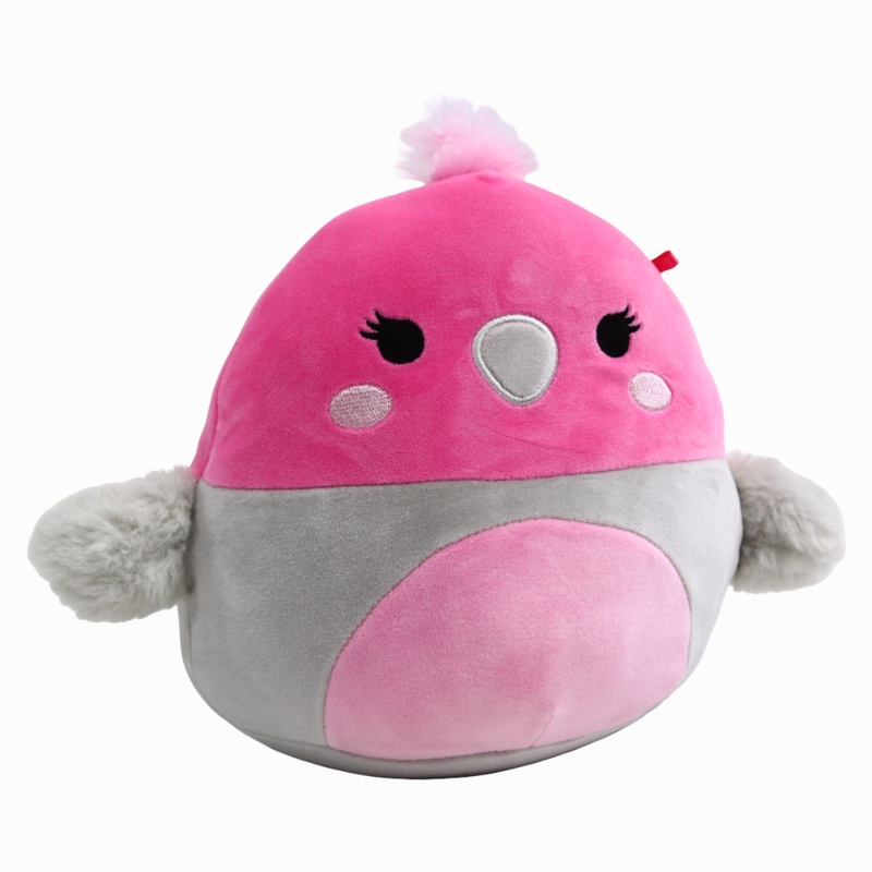 Squishmallows Wildlife Squad Jayla the Pink Cockatoo