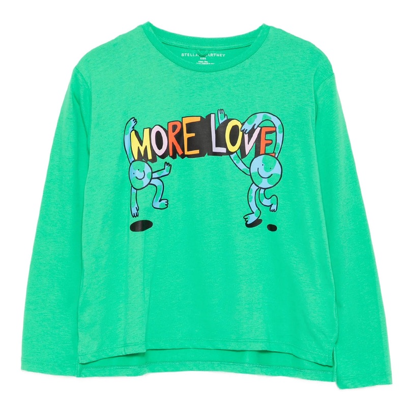 Stella McCartney Kids More Love Print T-shirt