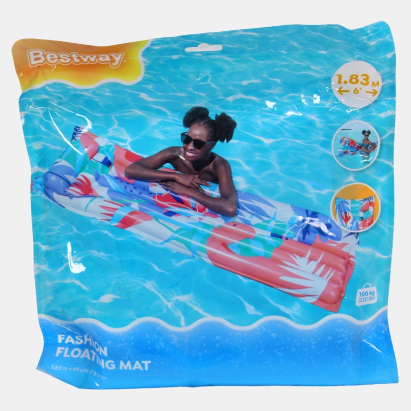 Bestway 6' x 27/ 1.83m x 69cm Fashion Floating Mat