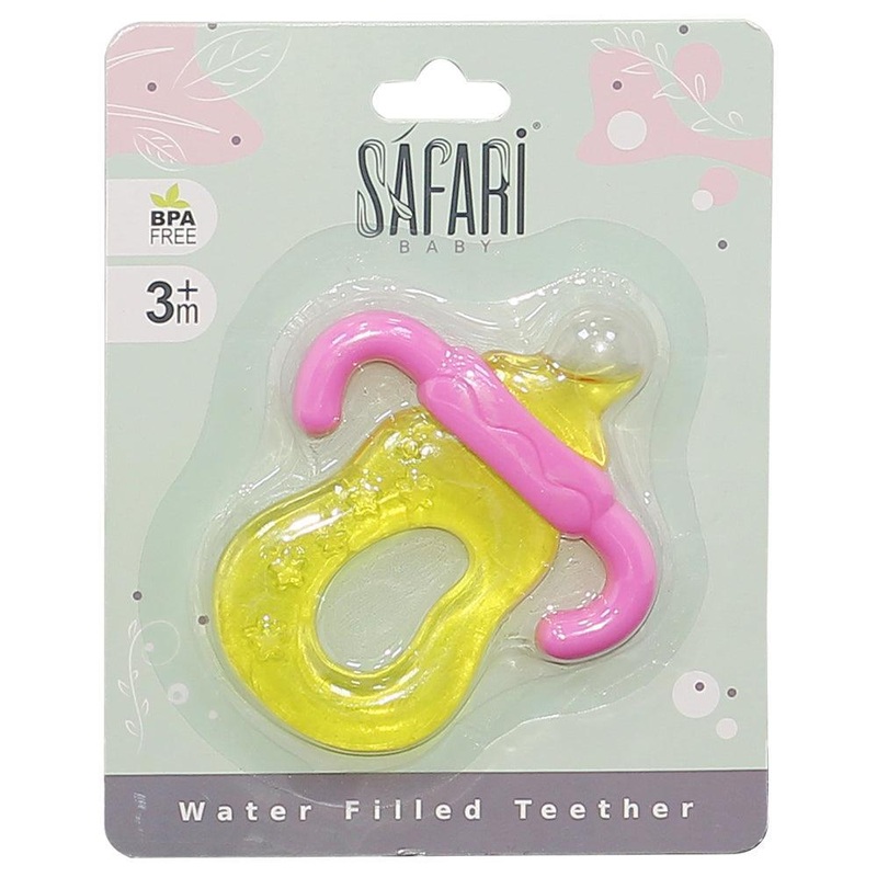 Safari Baby Water Filled Teether, 3M+