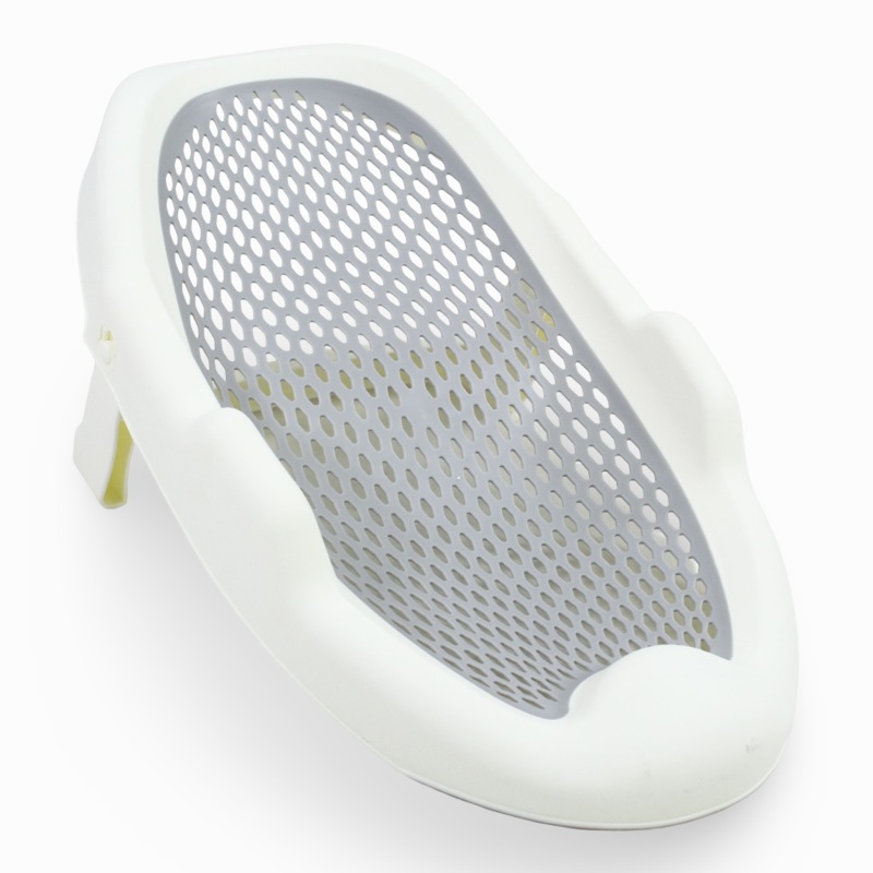 Silicone Baby Bath Seat - Off-white/Grey