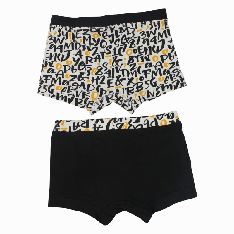 Boys Boxer Shorts  Multicolored (Pack of 2)