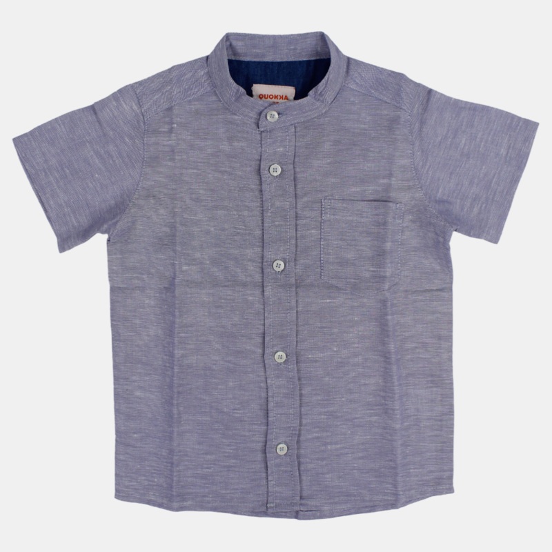 Boys Plain Cotton Shirt|White|Fuchsia|Green|Purple|3-4Y|4-5Y|5-6Y|6-7Y|7-8Y|9-10Y|11-12Y