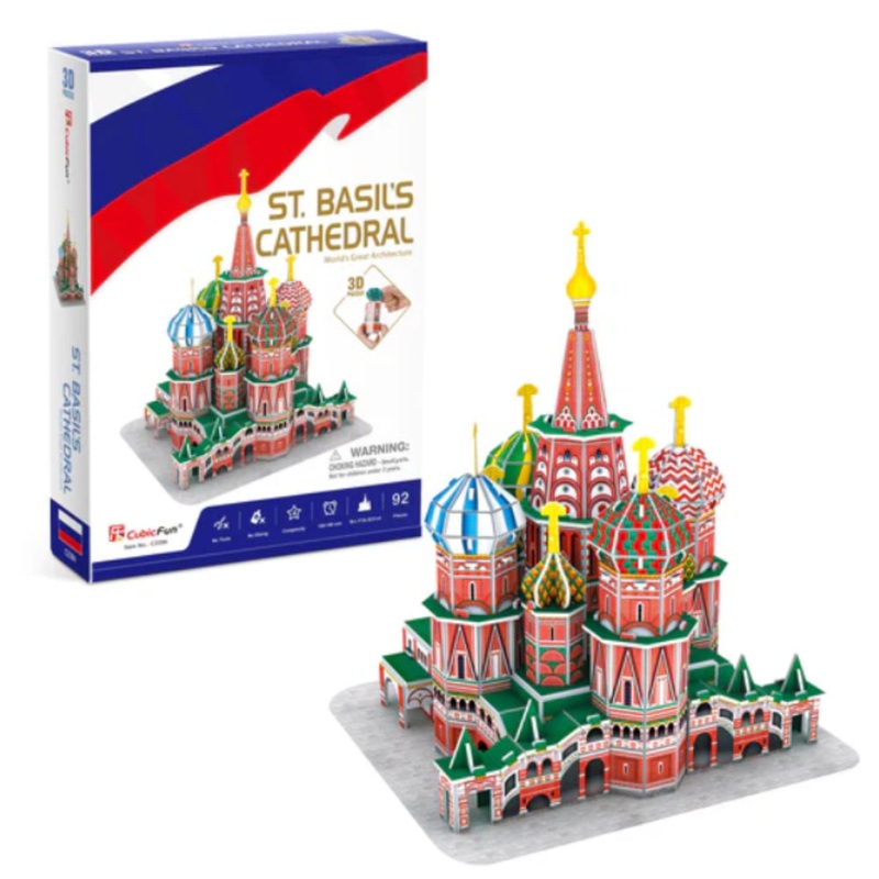 CubicFun St. Basils Cathedral 3D Puzzle