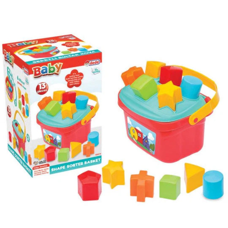 Dede Baby Shape Sorter Basket
