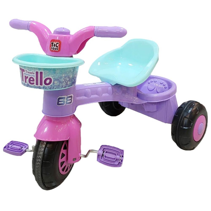 Tic Toys Kids 3 Wheel Bike - Purple