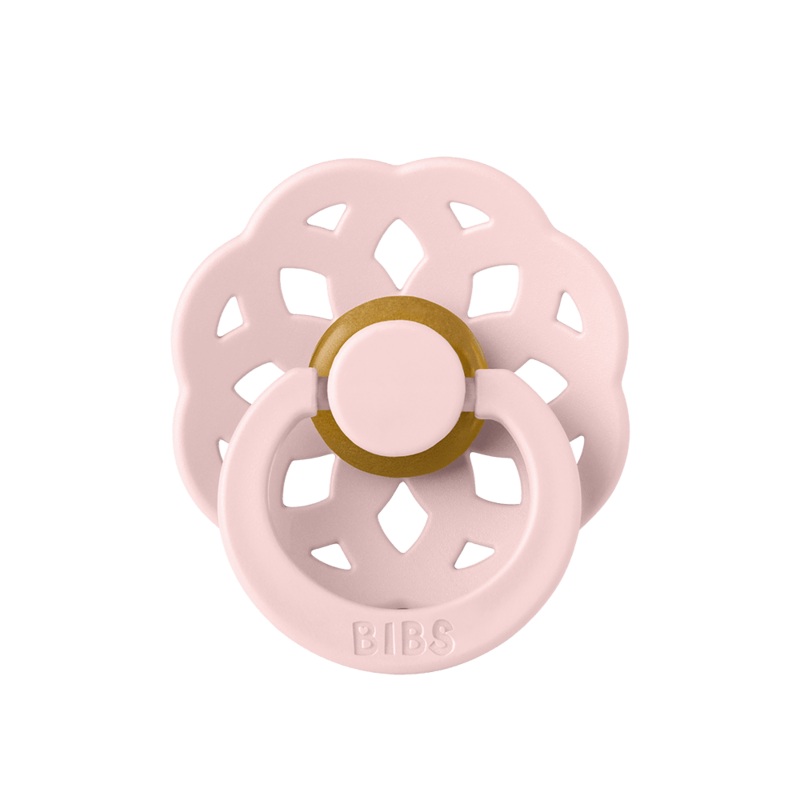 BIBS Boheme Pacifier 1-Pack Round Latex - Size 1 - Blossom