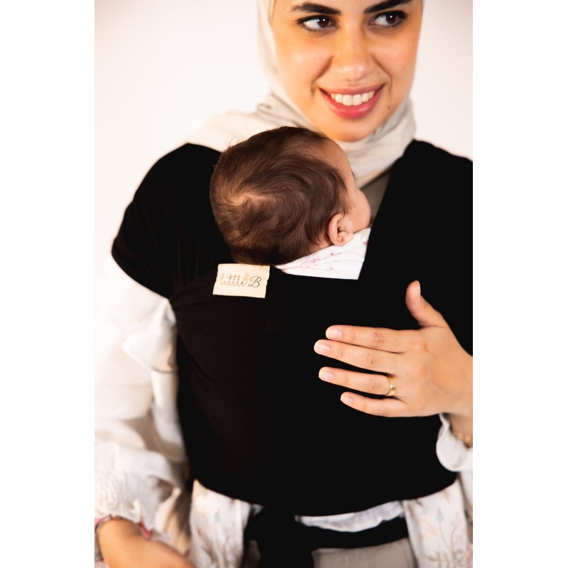 Black Little B The Ellie Wrap