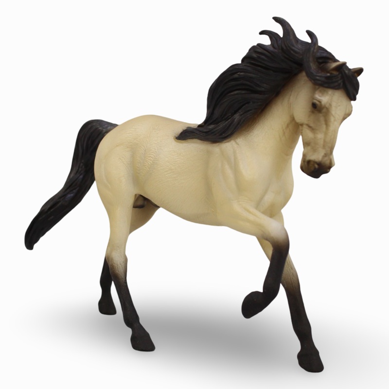 Grey Andalusian Stallion Figurine