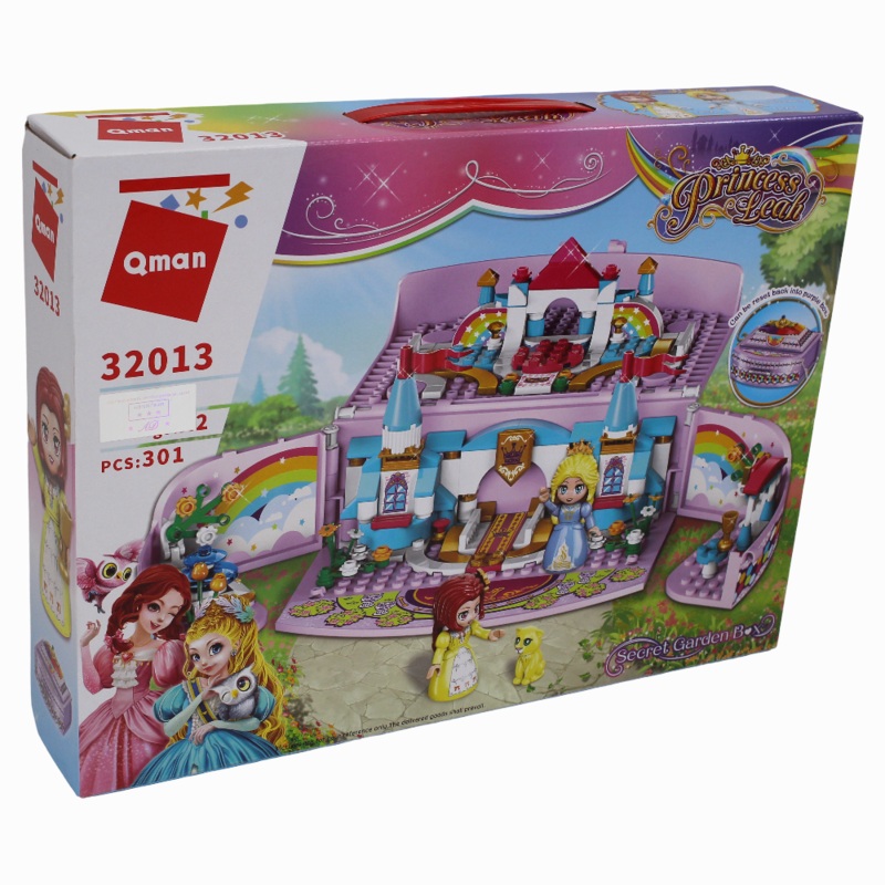 Princess Leah Secret Garden Box Building Blocks - 301 Pcs
