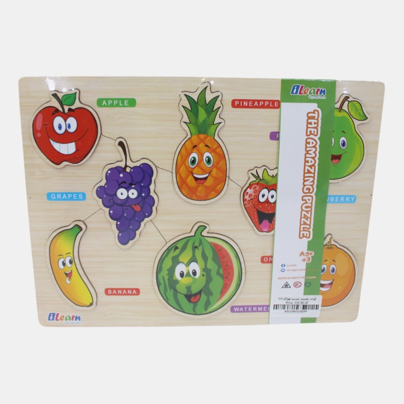 Generic Fruits Wooden Puzzle