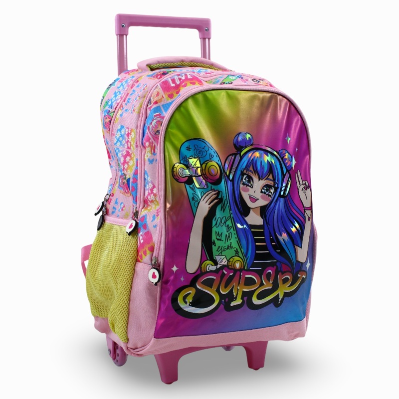 Super Cute Girl Trolley Bag  18 Inches