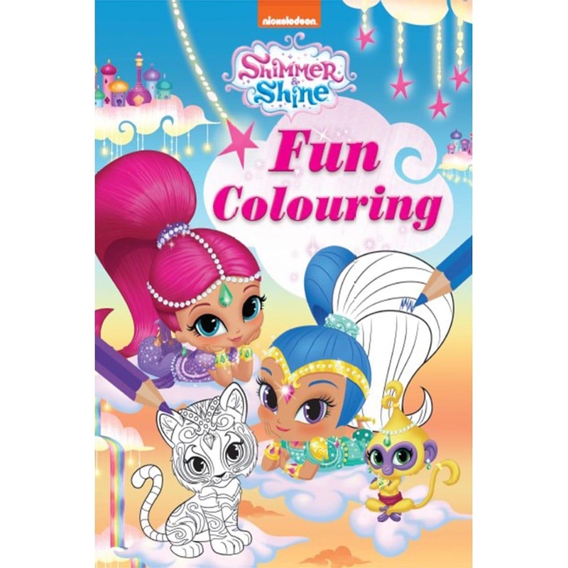 Shimmer & Shine Fun Coloring Book