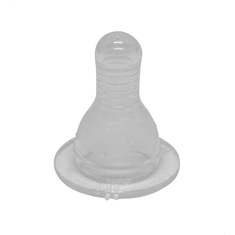 True Wide Silicone Teat for Feeding Bottle 0m
