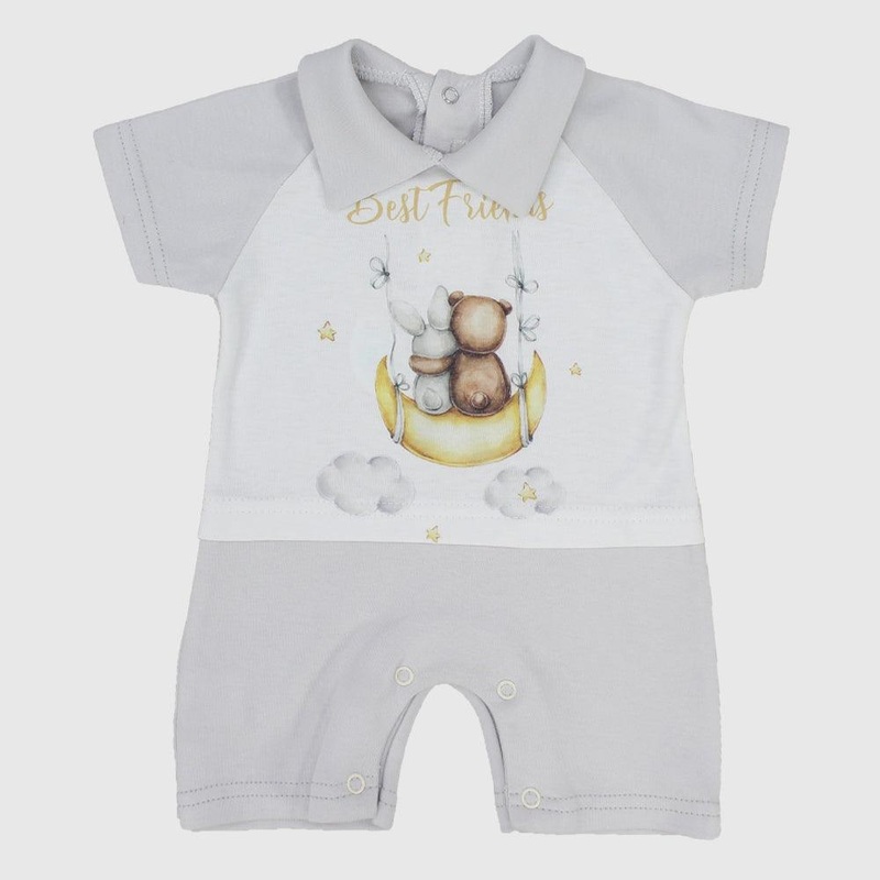 Best Friends Short-Sleeved Romper