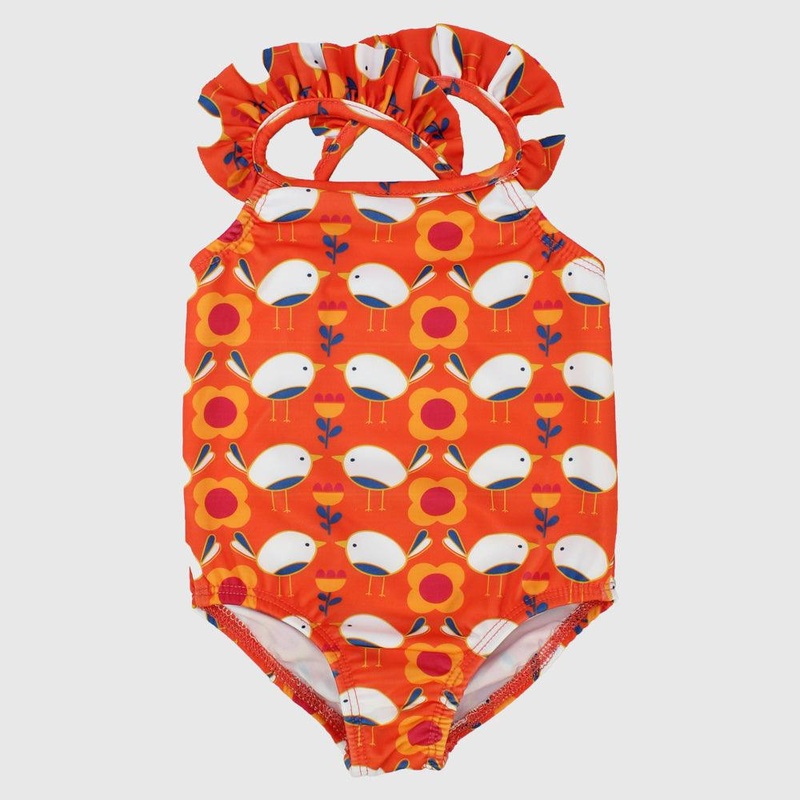 Birdy Orange Swim Suit|6-9M|9-12M|12-18M|18-24M