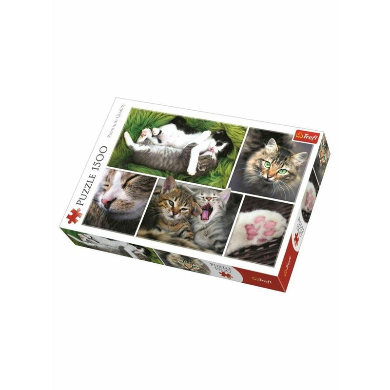 Jigsaw Puzzle Just Cat Things Collage, 1500 Piece