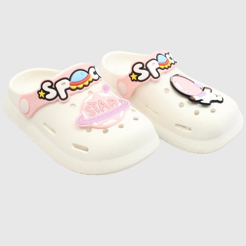 Space Unisex Clogs Slippers|White|Blue|Pink|Yellow|25|27|29