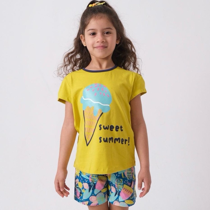 Sweet Summer Short-Sleeved Pajama