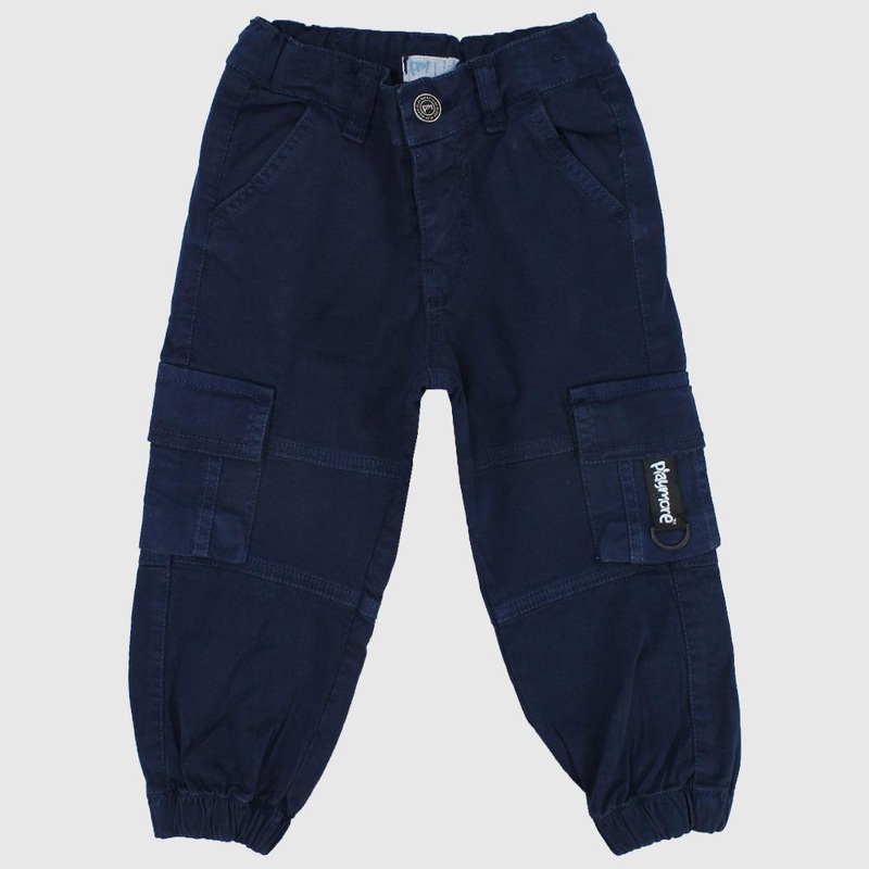 Unisex Navy Cargo Pants|2-3Y|4-5Y|6-7Y|8-9Y|10-11Y|12-13Y
