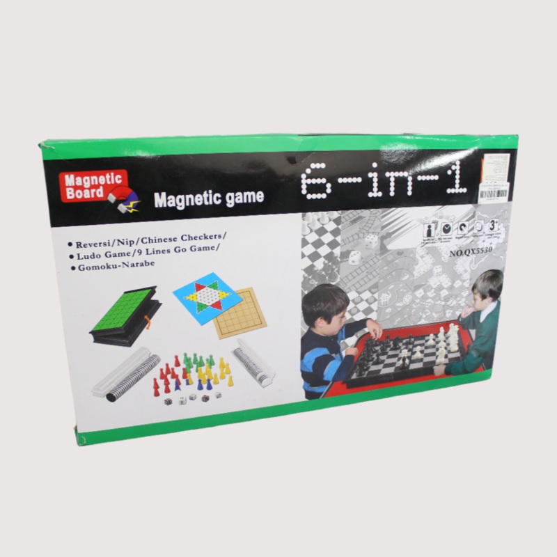 Magnetic Board Game For Kids 6-In-1