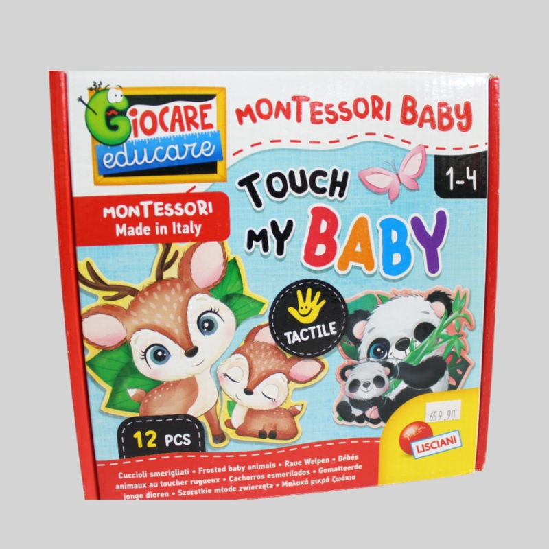 Montessori Baby Touch My Baby 12 Pieces