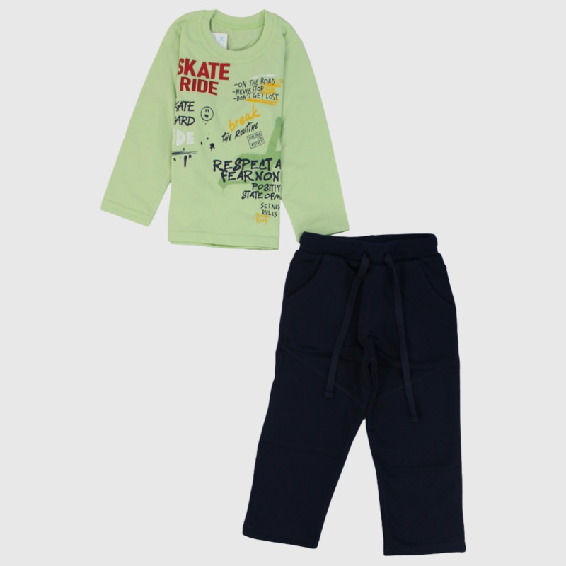 Skate Ride Long-Sleeved Pajama