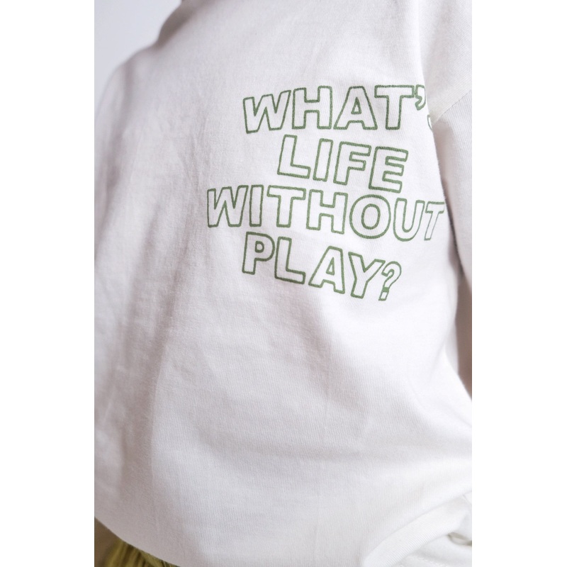 What's Life Without Play Long-Sleeved Hooded T-Shirt